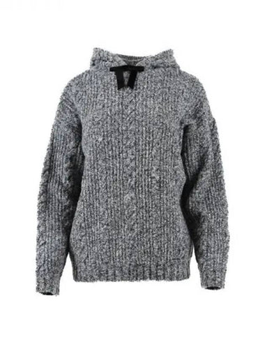 SHUSHU TONG bow detail knit hood - SHUSHU/TONG - BALAAN 1