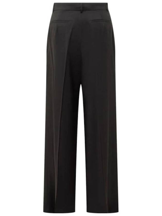 Bella oversized stretch wool wide pants black - MAX MARA SPORTMAX - BALAAN 3