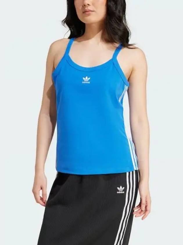 adidas 3S Tank Top Blue IY2194 - ADIDAS - BALAAN 2