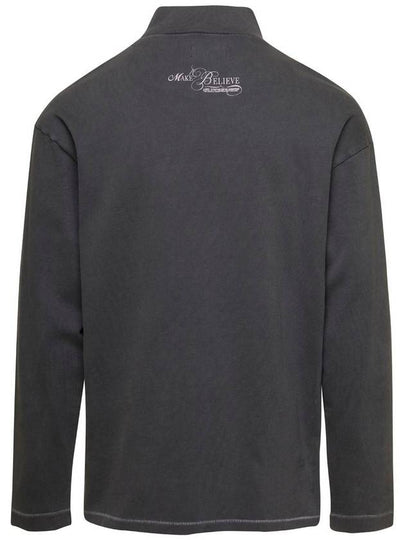 Grey Pullover With Printed Logo In Cotton Unisex - ERL - BALAAN 2