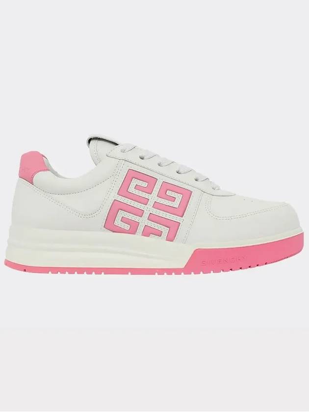 G4 leather low-top sneakers white pink - GIVENCHY - BALAAN.