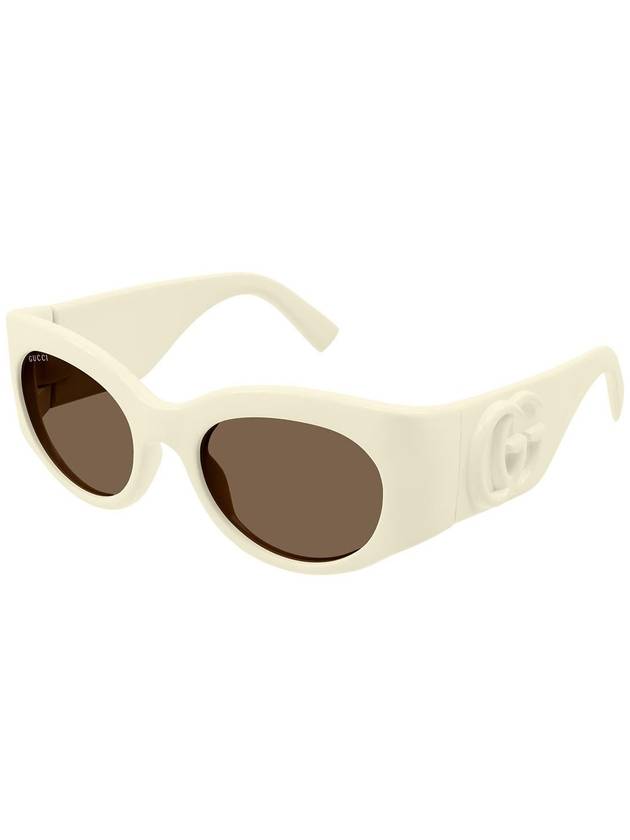 Double G Rectangular Frame Sunglasses GG1544S - GUCCI - BALAAN 3