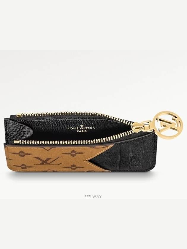 Romy Monogram Card Wallet Black - LOUIS VUITTON - BALAAN 3