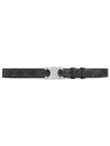 Triomphe Canvas Belt Black - CELINE - BALAAN 2