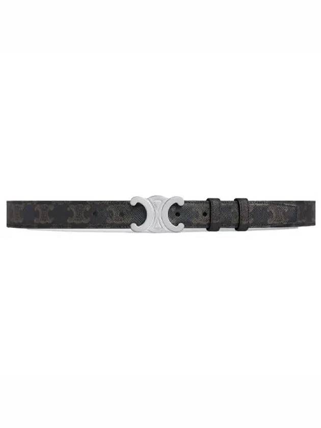 Triomphe Canvas Belt Black - CELINE - BALAAN 2