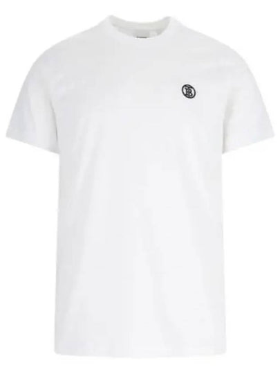 TB Logo Short Sleeve T-shirt White - BURBERRY - BALAAN 2