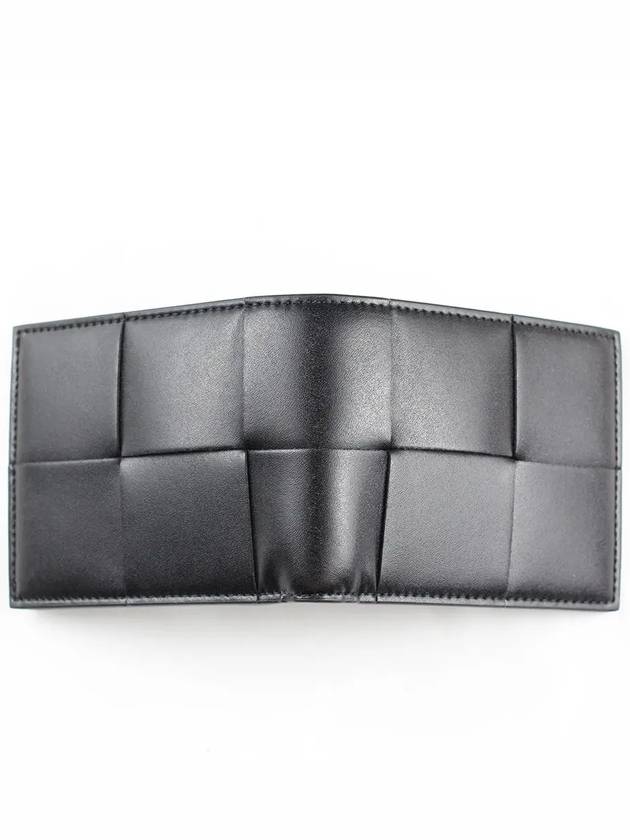 Intrecciato Leather Half Wallet Fondant - BOTTEGA VENETA - BALAAN 3