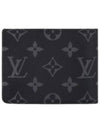 Slender Monogram Eclipse Half Wallet Black - LOUIS VUITTON - BALAAN 6