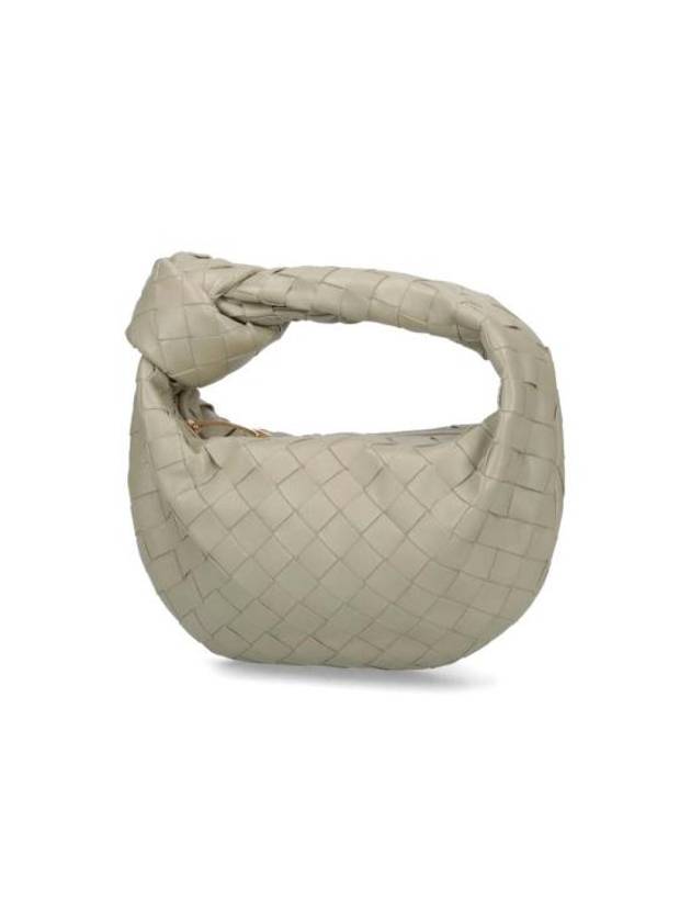 Jodie Intrecciato Small Tote Bag Travertine - BOTTEGA VENETA - BALAAN 3