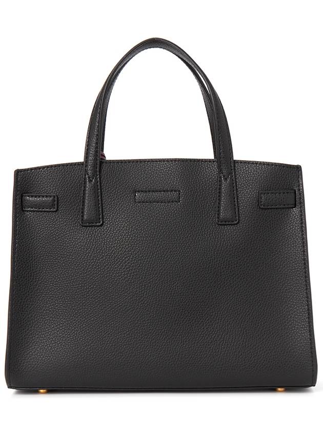 Robinson Small Tote Bag Black - TORY BURCH - BALAAN 5