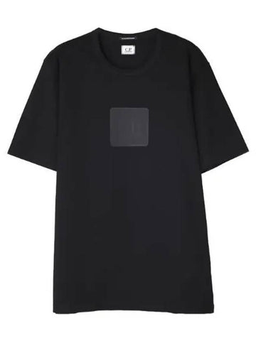 mercerized jersey logo badge t shirt - CP COMPANY - BALAAN 1