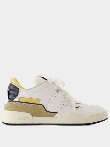 Emree Sneakers - Isabel Marant - Leather - Yellow - ISABEL MARANT - BALAAN 1