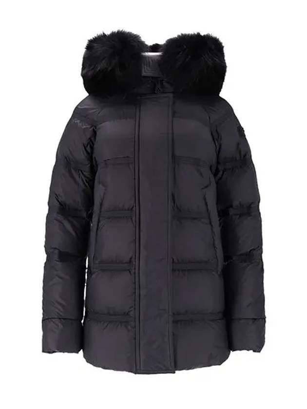 Fur Trim Hood Puffer Padding Black - PEUTEREY - BALAAN 6