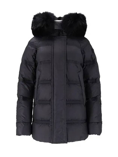 Fur Trim Hood Puffer Padding Black - PEUTEREY - BALAAN 2