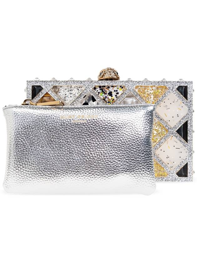 Kurt Geiger Clutch ‘Crystal Quilt Box’, Women's, Multicolour - KURT GEIGER - BALAAN 7