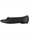 Lilouh Bow Detail Leather Flats Black - REPETTO - BALAAN 4