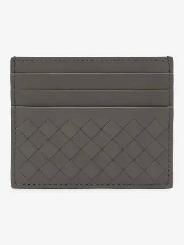 Intrecciato Card Holder Gray 522326V47W11423 - BOTTEGA VENETA - BALAAN 1