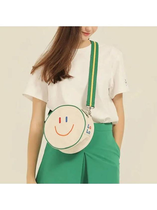 Lala Tambourine Cross Bag White - LALA SMILE - BALAAN 2