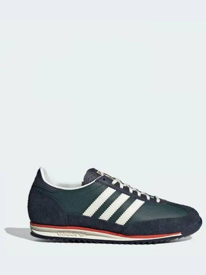 SL 72 OG Low Top Sneakers Black Deep Green - ADIDAS - BALAAN 2