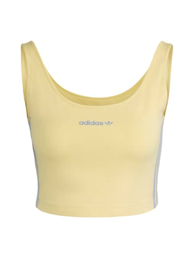 Island Club Cropped Sleeveless Yellow - ADIDAS - BALAAN 1