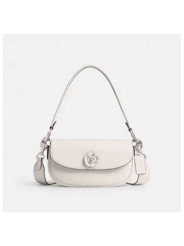 Emmy Saddle Bag 23 With Tea Rose CU032 LHCHK - COACH - BALAAN 1