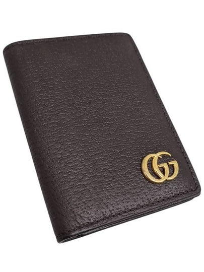 428737 GG Marmont leather card case wallet - GUCCI - BALAAN 2