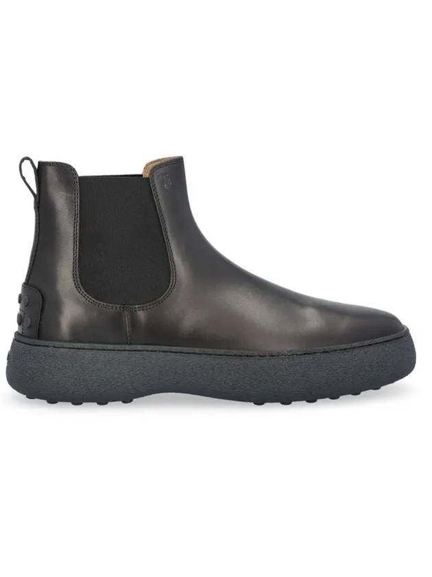 W. G. Heritage Chelsea Boots Black - TOD'S - BALAAN 1