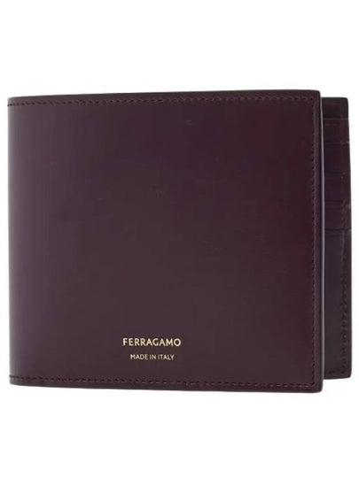 Logo Detail Classic Half Wallet Brown - SALVATORE FERRAGAMO - BALAAN 2