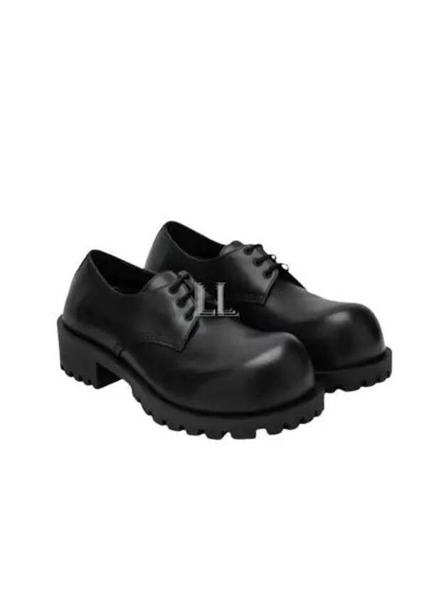 Hummer Lace-Up Derby Black - BALENCIAGA - BALAAN 2