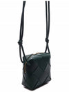 Cassette Intrecciato Mini Shoulder Bag Emerald Green - BOTTEGA VENETA - BALAAN 4