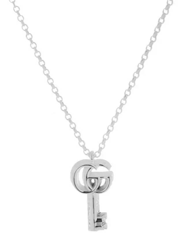 GG Mamont Key Charm Necklace Silver - GUCCI - BALAAN 2