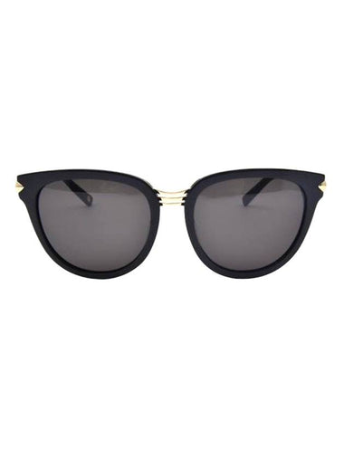 Eyewear Cat Eye Combi Flat Bar Sunglasses Black - BALMAIN - BALAAN 1