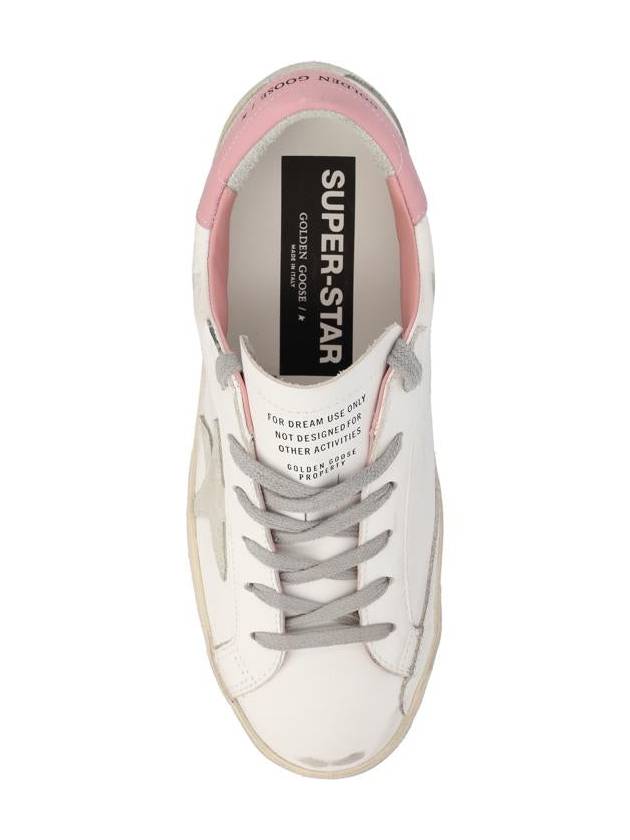 Superstar Pink Tab Low Top Sneakers - GOLDEN GOOSE - BALAAN 5