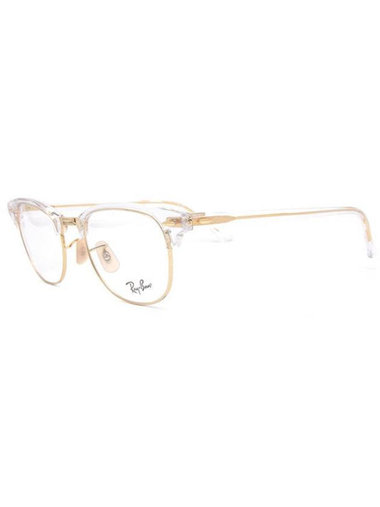 Eyewear Clubmaster Eyeglasses Gold - RAY-BAN - BALAAN 2