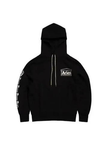 Aries column hoodie black - ARIES - BALAAN 1