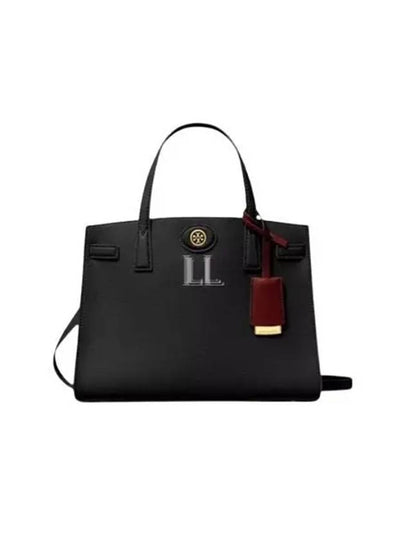 Robinson Satchel Tote Bag Black - TORY BURCH - BALAAN 2