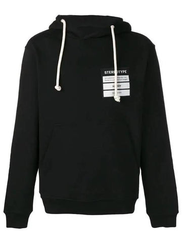 Margiela STEREO TYPE patch hoodie - MAISON MARGIELA - BALAAN 1