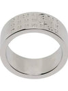 Women’s Numeric Minimal Polished Finish Ring Silver - MAISON MARGIELA - BALAAN 2