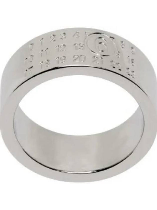 Women’s Numeric Minimal Polished Finish Ring Silver - MAISON MARGIELA - BALAAN 2