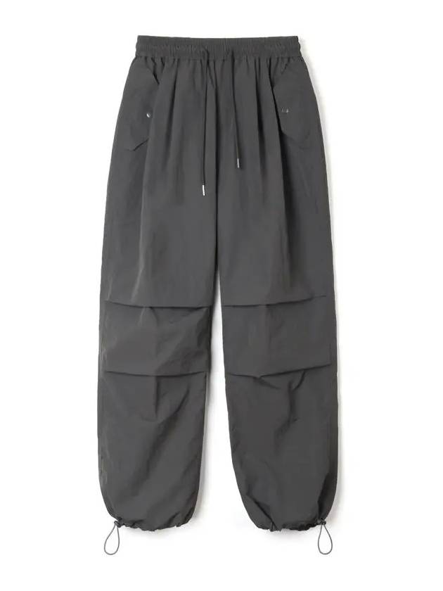 Tasran two-tuck pocket parachute pants_Charcoal - INDUST - BALAAN 6