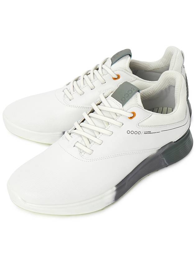 S Three Golf Spikeless White - ECCO - BALAAN 2