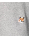 Fox Head Patch Adjusted Sweatshirt Grey Melange - MAISON KITSUNE - BALAAN 3