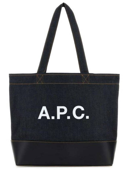 Axel Denim Tote Bag Navy - A.P.C. - BALAAN 2