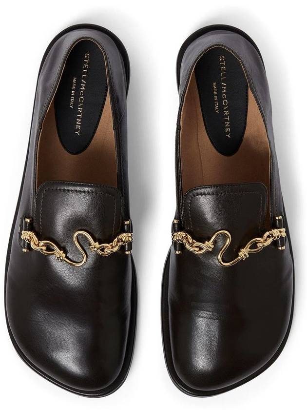 Stella McCartney Ryder Chain-Embellished Loafers - STELLA MCCARTNEY - BALAAN 4