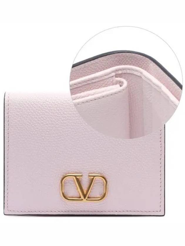 Women s V Logo Half Wallet 4W0P0R39 SNP Y9U 24S 1213939 - VALENTINO - BALAAN 1