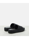 Crochet Flatform Slide Slippers Black - PRADA - BALAAN 5