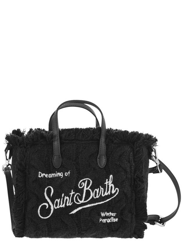 Mini Vanity bag with bangs and embroidered logo - MC 2 SAINT BARTH - BALAAN 1