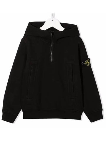 Kids Waffen Half Zip Up Hoodie 751660140 V0029 - STONE ISLAND - BALAAN 1