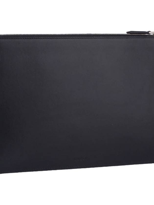 Marmont Strap Clutch Bag Black Metal Silver 475317 - GUCCI - BALAAN 3