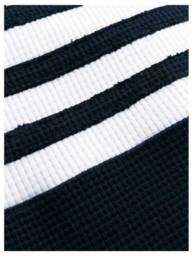 4 Bar Stripe Sweatshirt Navy - THOM BROWNE - BALAAN 7